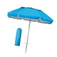 thumbnail image 5 of YWMJZEU 6ft Beach Umbrella Patio Parasol Portable Multipurpose Easily Install with Sand Light Blue, 5 of 9
