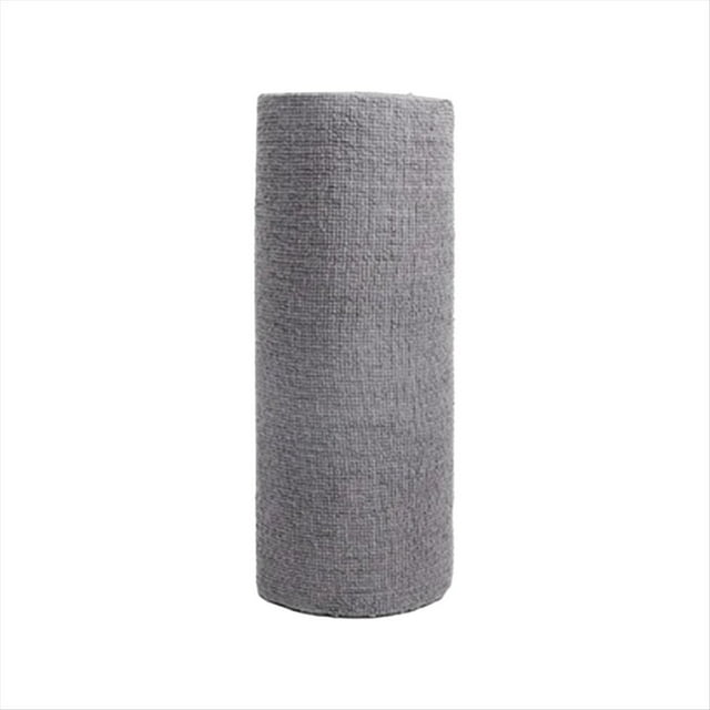 Toallitas de Limpieza Reutilizables, Rollos de Toallas de Microfibra para el Hogar, Trapos para Platos, Reemplazo de Toallas de Papel para Lavar, Gris