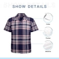 thumbnail image 7 of High Quality Hawaiian Shirts for Men Short Sleeve Aloha Beach Shirt Floral Summer Casual Button Down Shirts Blouses J6OBKV, 7 of 7