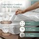 thumbnail image 4 of Juego de sábanas Chateau Home Collection, 100% algodón egipcio, 800 hilos, 4 of 9
