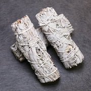 White Sage Bundles - (1 Pack) - Sage Smudge Stick for Home Cleansing Incense Healing Meditation and California Smudge Sticks Rituals (4 Inch)