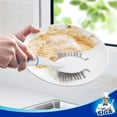 thumbnail image 4 of MR.SIGA Dish Scrubs Brush with Long Handle, Scrub Brush, PP+Nylon, Blue,Pack of 3, 4 of 8