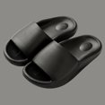 thumbnail image 3 of Bathroom Slippers Quick Dry Solid Color Thickened Home Sandals Shower Slippers, 3 of 10