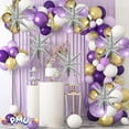 thumbnail image 6 of PMU Magic Shiny Starburst 22 Inch Mylar Foil Balloon - Silver - Party Decoration Accesory (5/Pkg) Pkg/1, 6 of 6