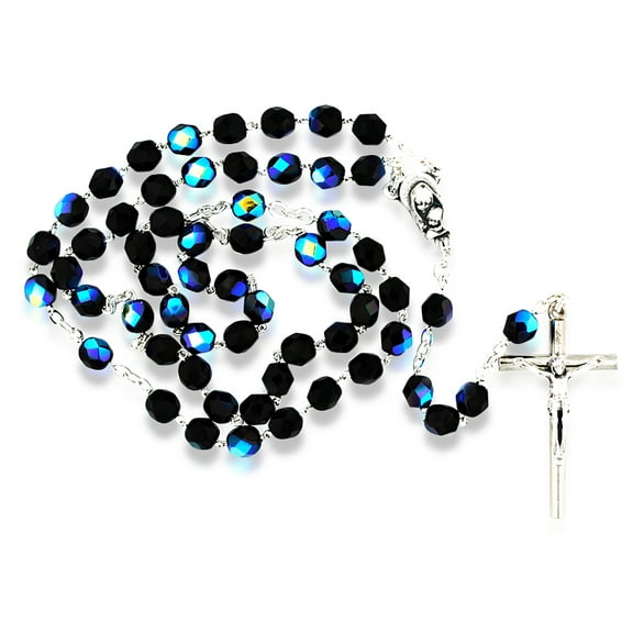 Crystal Rosary Beads from Italy