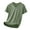 Army Green, variant on Men’s V-Neck Quick Dry Moisture Wicking Active Athletic Tech Performance Mesh Short Sleeve T-Shirt White