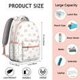 thumbnail image 6 of Boho Themed College Backpack - Spacious 17 Inch Laptop Pocket, Vintage Tribal Art, Large Capacity for Campus Life, Dorm & Commuter Friendly, 6 of 6