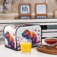thumbnail image 6 of Sikiie Watercolor Butterfly Guinea Pig Toaster Covers 2 Slice Dustproof Toaster Cover Bread Machine Cover, Dustproof Cover - 11.4" x 7.5" x 7.9", 6 of 7