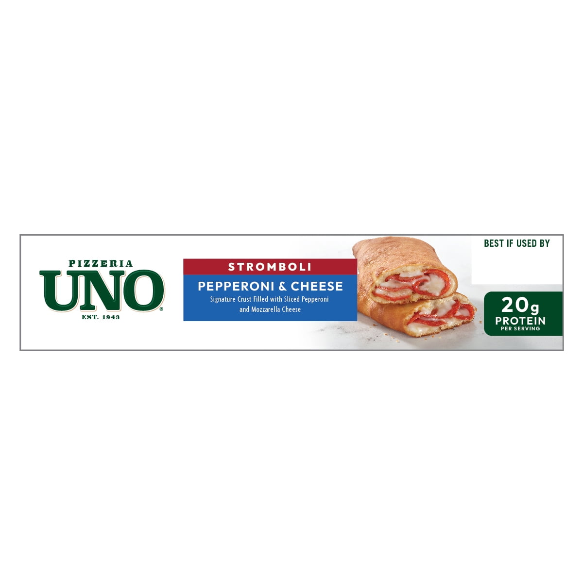 Pizzeria Uno Pepperoni & Cheese Stromboli, 5 oz, Twin Pack, Frozen