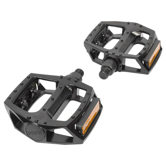 Pedales para bicicleta 9/16 de aluminio negro WP313 Neco