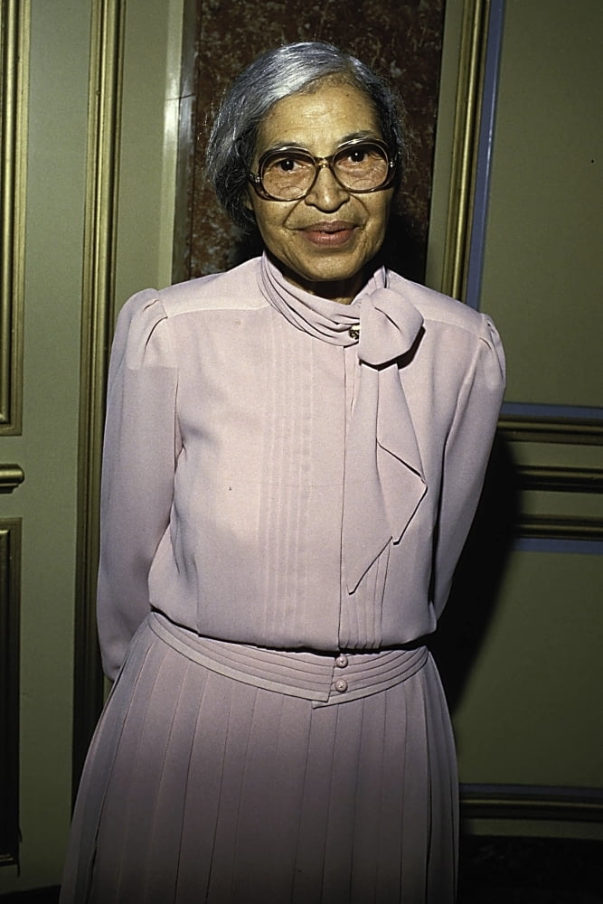 Rosa Parks smiling Photo Print (24 x 30)