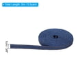 thumbnail image 2 of Unique Bargains 3/8' Denim Ribbon, 1 Roll 5.5 Yard Craft Strip, Dark Blue, 2 of 5