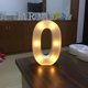 thumbnail image 1 of Luces luminosas LED para manualidades, luz nocturna con letras creativas, número del alfabeto, lámpara de batería, decoración romántica para fiestas, 16/21CM, 1 of 4
