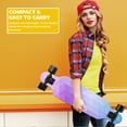 thumbnail image 7 of Longboard Skateboard Complete - 31 Inch Pro Small Longboard for Hybrid, Freestyle, Carving, Cruising and Downhill with All-in-one T-Tool, 7 of 7