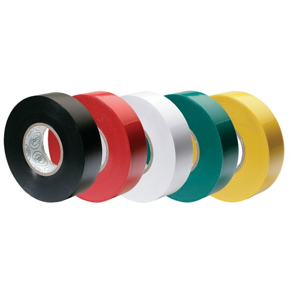 Ancor Premium Assorted Electrical Tape - 1/2" x 20' - Black / Red / ... [339066]
