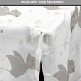 thumbnail image 4 of Cartoon Dog Crate Cover, Happy Little Flying Dinosaurs Spotted Pterodactyls Drawing, Easy to Use Pet Kennel Cover Small Dogs Puppies Kittens, 7 Sizes, White Pale Taupe, by Ambesonne, 4 of 6