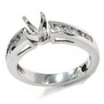 thumbnail image 3 of Pompeii 1/2ct 14k White Gold Diamond Engagement Mount Ring (G/H,I1), 3 of 5
