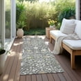 thumbnail image 6 of Addison Rugs Chantille Indoor/Outdoor Modern Abstract Charcoal Washable Runner Rug, 2'3" x 7'6", 6 of 6