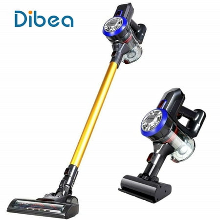 Dibea Cordless Vacuum, 2 in 1 Stick Cordless Vacuum Cleaner and Handheld Car Vacuum with 9000pa High Powerful Suction Wall Mounted, 4 Stages Filtration for Carpet Hard Wood