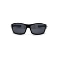 thumbnail image 2 of Choppers Mens Biker Warparound Motorcycle Sunglasses Shiny Black, 2 of 4