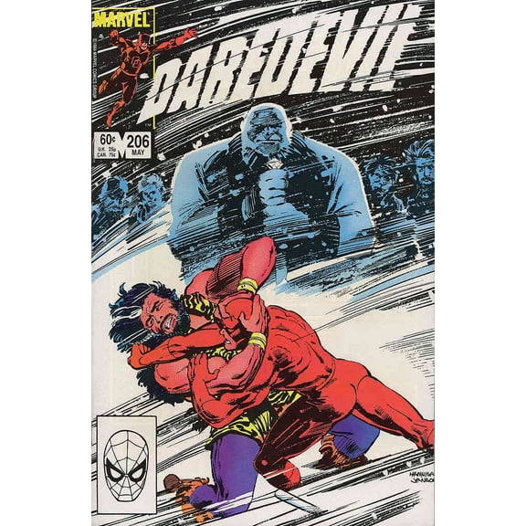 Daredevil #206 VF ; Marvel Comic Book