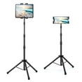 thumbnail image 3 of Raking Tablet Floor Stand, Height Adjustable Cellphone Floor Stand with 360Â°Rotating Tripod Mount, Compatible with iPhone iPad Mini/Air/Pro and All 5.5-12.9 Inch Devices, 3 of 4