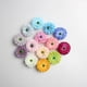 thumbnail image 5 of 10 piezas de flores artificiales de seda para decoración de bodas y fiestas, corona DIY, regalo de muñeca 10 colores, 5 of 7