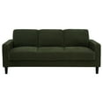thumbnail image 4 of Ruth 3-piece Fabric Upholstered Track Arm Sofa Matcha Green, 4 of 18