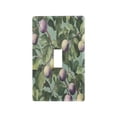 thumbnail image 2 of Switch Panel Switch Decoration 2.76x4.53x0.28 Inches Unused Outlet Cover Switch Plate Wall Plates Living Room Kitchen Bedroom Study Switches Colored Plum, 2 of 8