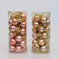 thumbnail image 4 of 24 piezas/caja de 2 cm de mini bolas de Navidad colgantes para fiestas de Navidad, adornos colgantes para centros comerciales, techos, ventanas, árboles de Navidad, 4 of 5