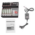 thumbnail image 3 of 6-Channel Professional Mixer DJ Audio Mixer with 99 Sound Effects LCD Screen, 3 of 16
