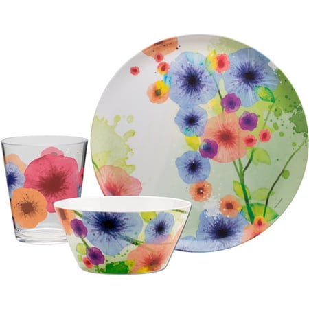 Zak Designs Zak! 12pc Meadow Dinnerware Set - (4) 10 - Walmart.com