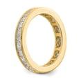 thumbnail image 5 of 14k Yellow Gold Princess Cut Diamond Eternity Wedding Band Anniversary Ring Size 6 - 2 Ct., 5 of 5