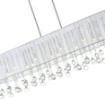 thumbnail image 3 of CWI Lighting Water Drop 17 Light Metal Chandelier with Drum Shade in Chrome, 3 of 5