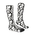 thumbnail image 3 of Picia Women Crew Soft Moisture-wicking Socks Cartoon Penguin Pattern Design Cotton Socks, One Size fit All, 3 of 9