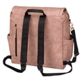 thumbnail image 2 of Petunia Mochila cuadrada con parte inferior pepinillo | Bolsa de pañales | Mochila para pañales para padres | Bolso de bebé elegante más vendido | Mochila sofisticada y espaciosa para mamás en movimie, 2 of 5