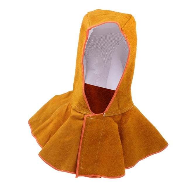 Capucha de soldadura kusrkot Capucha de soldadura naranja Cabeza Cuello