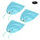 thumbnail image 3 of Bolsas pequeñas con cordón ANGGREK 3 piezas de Nylon suave cómodas azules impermeables para acampar, 3 of 8