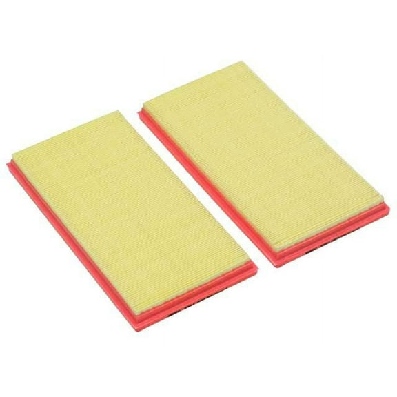 Air Filter Set - Compatible with 2008 - 2015 Mercedes-Benz C63 AMG 2009 2010 2011 2012 2013 2014