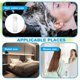 thumbnail image 3 of 10 Pack Hair Dye Applicator Bottle with Comb 6oz White Root Coloring Brush with Graduated Scale, 3 of 4