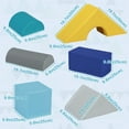 thumbnail image 3 of Soozier 11 Piece Soft Play Blocks for Kids 12-36 months, Light Colour, 3 of 10