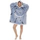 thumbnail image 3 of Manta para perezosos, jersey de sherpa compuesto, sudadera de franela, manta para TV, chaqueta con capucha para perezosos, pijamas cálidos para exteriores, 3 of 5