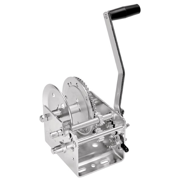 Cabrestante para remolque Fulton 142410 de dos velocidades con capacidad de 1.179,34 kg