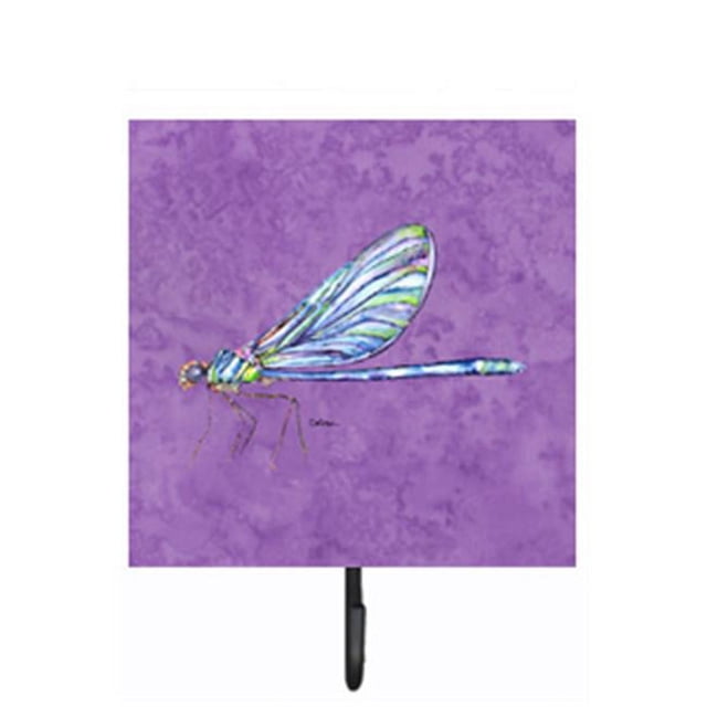 Carolines Treasures 8865SH4 Dragonfly on Purple Leash Or Key Holder