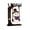 A002- Style B, variant on Halloween Decor, Black Cat Witch Swing Shelf Decor, 1 Pack Cute Spooky Tabletop Ornament with Engraved Inspirational Text, Ideal for Indoor Home Desk Mantel Halloween Party Display
