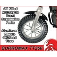 thumbnail image 2 of Burromax TT250 Electric Dirt Bike for Kids, 250w 24v 7ah, 2 Speeds, 14 Mph, Up to 150lb Rider, Off-Road Electric Mini Bike (Red), 2 of 8