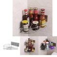 thumbnail image 4 of Estante Del Duradero Estante De De 1 Niveles Cocina Canasta De Almacenamiento Adhesivo De Succión Macarena Rack de almacenamiento de baño, 4 of 6