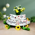 thumbnail image 3 of JennyGems Spring Decor Farmhouse Signs, Ladybug Tiered Tray Decor, Live Life In Full Bloom 4pc Block Sign Set, 3 of 10