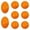 Orange, variant on 4-12PC Pickleball Training Ball Quiet Foam Noise Reducing Soft Practice Balls Standard-Sized Indoor Warm-Up Solution for Beginners Professionals Use Living Room Backyard PU Foam Lightweight