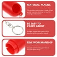 thumbnail image 2 of 5pcs Capsule Style Pill Cases with Key Chains Portable Pill Cases Pill Boxes, 2 of 7